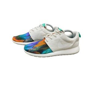 Nike Roshe One Print Tie Dye ‘Sail Menta’ Rare Colorway Men Size 9.5 AR1950-100
